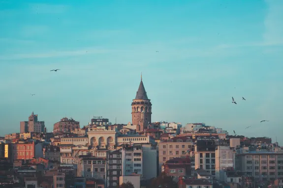 cityscape of Istanbul, Turkey